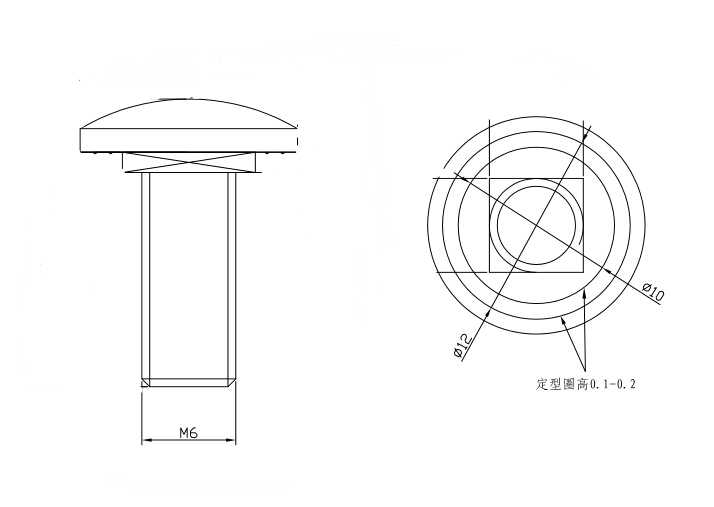 马车螺栓图纸